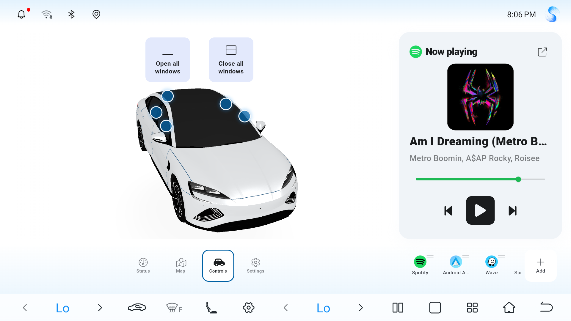 Kinex controls and shortcuts layout